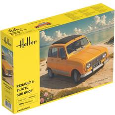 Heller 82704 Renault 4 TL/GTL Sun Roof 1:24 Model Kit