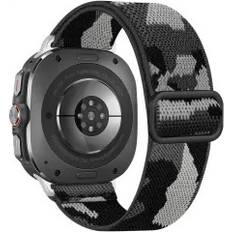 INF Samsung Watch 7 Ultra Elastisk Nylonrem Kamouflage
