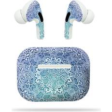MightySkins Compatible With Apple AirPods Pro Carved Blue