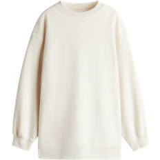 H&M Oversized Sweatshirt - Light Beige