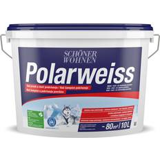 Malerfarbe Schöner Wohnen polarweiss innenfarbe Betonfarbe Polar White 10L