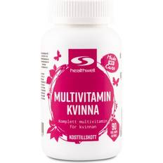 Healthwell Multivitamin Kvinna 90 stk