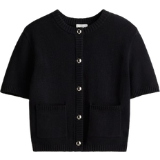 H&M Short-Sleeved Cardigan - Black