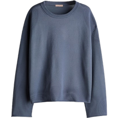 H&M Roll-Edge Jumper - Pigeon Blue