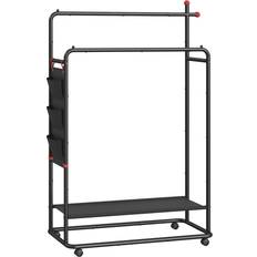 Songmics Double-Rod UHSR171B01 Clothes Rack 40.6x74.6"
