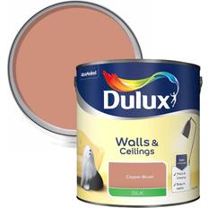 Dulux copper blush Dulux Silk Emulsion Paint, 2.5L, Copper Blush Wall Paint Copper Blush 2.5L
