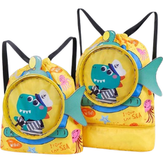 Shein Waterproof Swimming Backpack With Dry And Wet Separation Ldeal For Swimming Storage