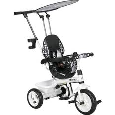 Tricycle for kids Homcom 6 In 1 Kids Tricycle with Removable Handle