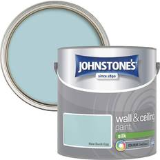 Johnstones Blue Paint Johnstones Silk Wall Paint New Duck Egg 2.5L