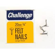Building Materials Challenge Felt Extra Large Head Clout Nails 20mm Box Pack