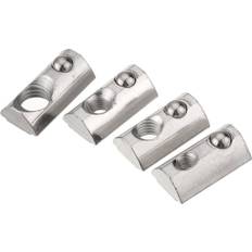Building Materials Greenzech 50 Pcs 45 Series Spring Nut for Aluminum Profile Round Roll T Slot 50pcs