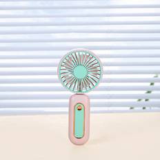 220-240 V Hand Held Fans RYWOLT Pink Usb Rechargeable Handheld Fans With Brushed Motor