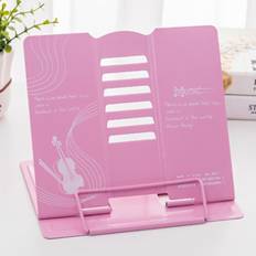 White Note Racks Greenzech Metal Adjustable Music Book Pad Holder Stand
