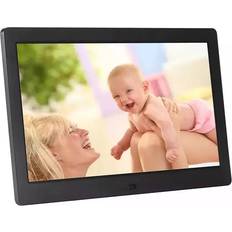 Clock Digital Photo Frames Gacloz Black 17 Inch Digital Photo Frames