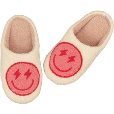 Home slipper Shein Women's Indoor Home Slippers, Warm Plush, Fashionable Embroidery, Soft And Comfortable, Bedroom Slipper For Winter