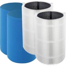 Spares2Go Filter Kit for Blueair Air Purifier HEPA Carbon Blue Pure 411 3210 Joy S 2 Pack