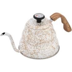 Kettles HKHBJS Gooseneck Stovetop Kettle Coffee Tea Pot Bulit In Thermometer