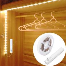 Furniture Lighting Zeuxo LED Cabinet Lighting with Motion Sensor 2m Warm White Furniture Lighting