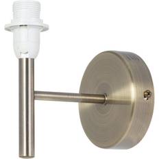 First Choice lighting Antique Brass Fitting Only Gold Wall light