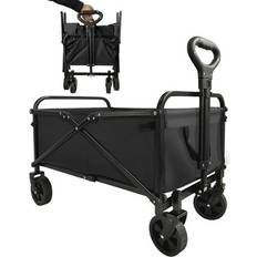 Utility Wagons Bestier Folding Collapsible Wagon Utility Camping Cart