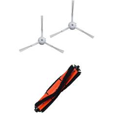 Vacuum Cleaner Accessories Torribaly Replacement Parts of Main Brush Roller and Side for EVE Plus Robotic Vacuum Cleaner