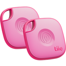 Tile Mate 2Pk Pink Punch Key Wallet Finder & Tracker