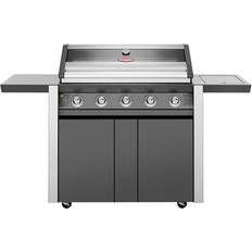 BeefEater Gas BBQs BeefEater 1600E 5 Burner Gas BBQ with Side Burner and Trolley