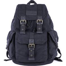 Gootium Canvas Vintage Utomhus Ryggsäck - Liten Svart