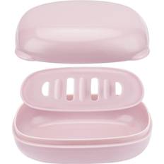 Pink Soap Holders Tianfu Soap Holder with Lid 1 Pack