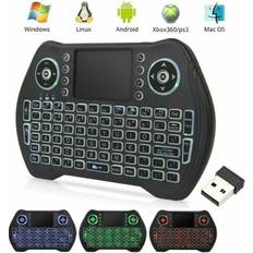 Justop Mini Handheld Wireless Keyboard Touchpad