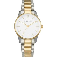 Pilgrim Klockor Pilgrim Timeless C4366SLX-C 32 mm Analogt Quartz Safirbelagd White
