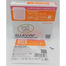 Smith & Nephew Allevyn Gentle Border Lite 7.5cm x 7.5cm Box of 10