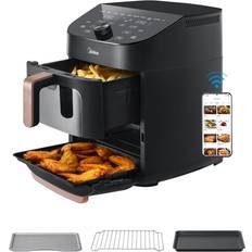 Fryers Midea Vertical Dual Zone Air Fryer Oven 11L