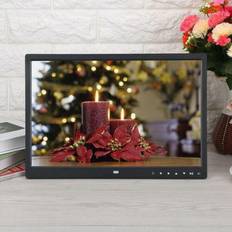 Tlily 15 Inch HD LED Digital Photo Frame Remote Control Clock
