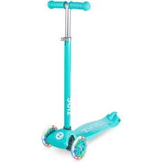 Zinc Star Three Wheeled Light Up Star Scooter Blue