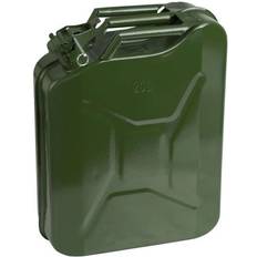 Neilsen 20L Litre Metal Jerry Can Green Car Storage Fuel Petrol Diesel Container