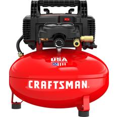Power Tools Craftsman 6 Gal Pancake Portable Air Compressor 150 psi 0.8 HP