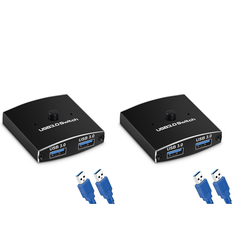 KVM Switches Exogio 2X USB 3.0 Switch Selector 5Gbps 2 in 1 Out