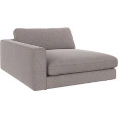 Möbler Rowico Home Duncan Tyg Brenda Gråbeige 1,5-Sits Divan Vänster Soffa