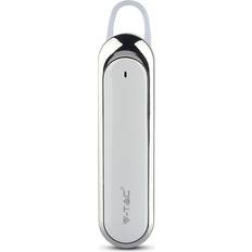V-TAC Høretelefoner V-TAC Bluetooth Headset 170mAh Batteri Hvid