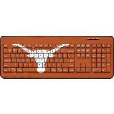 Keyboards Keyscaper Texas Longhorns Solid Design Wireless Keyboard