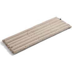 Hay Traverse Quilted Bench 114 Dining Bench Bänkdyna Beige Sand Trädgårdsbänk