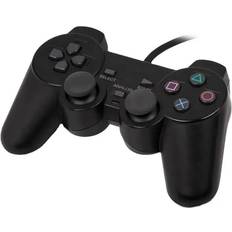 Spelkontroller Handkontroll Playstation 2 Svart