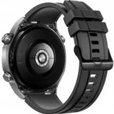INF Silikonarmband 22 mm för Huawei Watch Ultimate Svart