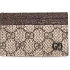 Gucci Card Cases Gucci GG Detailed Card Case - Men - Leather/Canvas
