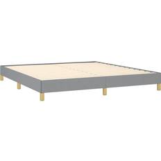 King size bed vidaXL California King Size Bed Frame 9.8"