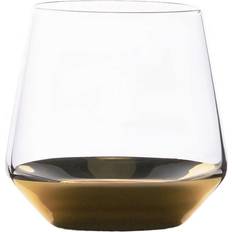 Gold Drinking Glasses Rosdorf Park 350ml Set with Gold Bottom Drinking Glass
