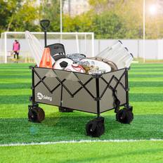 Sekey Foldable Tailgating Wagons 107 cm W x 60 cm D