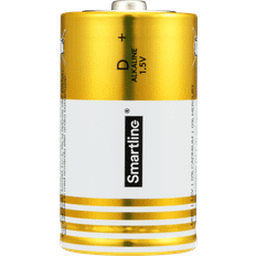 SmartLine D LR20 1.5V Alkaliskt Batteri 2-pack
