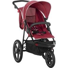 Foldable Three-Wheeler Baby Stroller Red